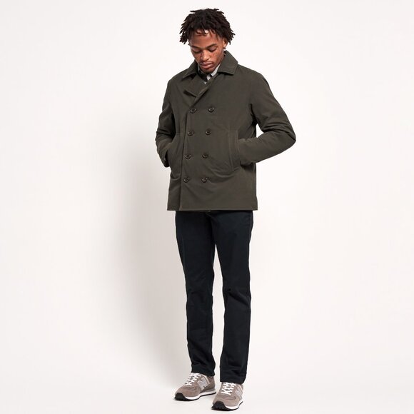 M0851 women's peacoat primaloft insulation Canvas base treated with wax - Picture 6 of 6